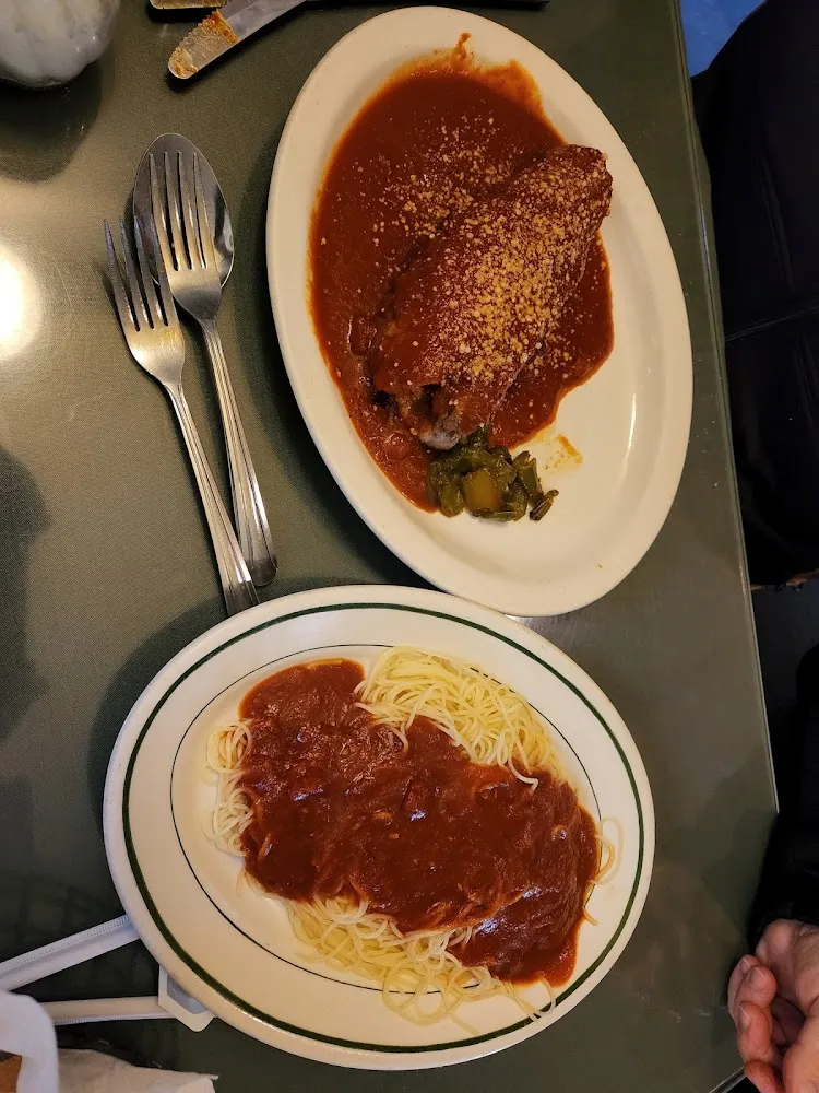 Braciole and Spaghetti