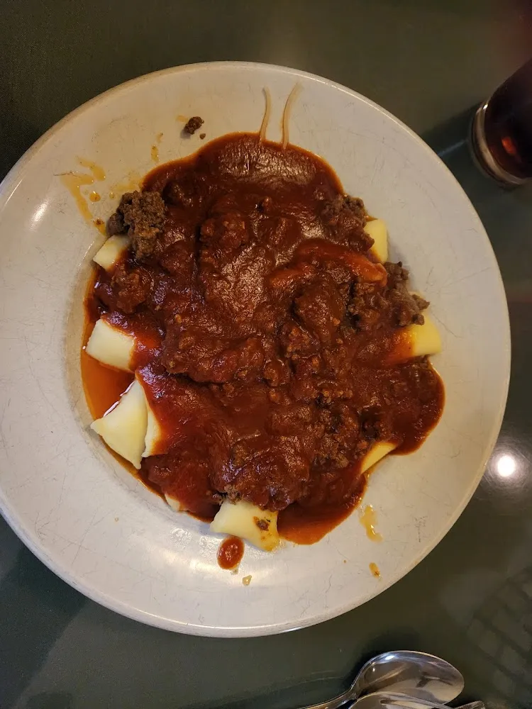 Homemadeasiago Gnocchi with Meat Sauce