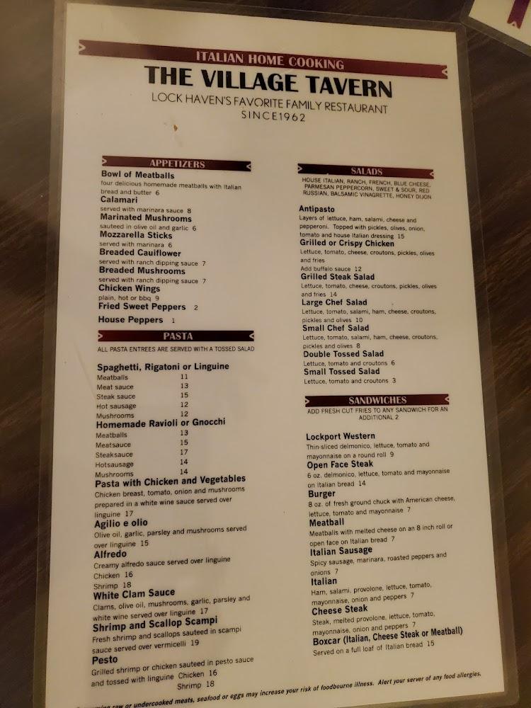 Village Tavern Calamari